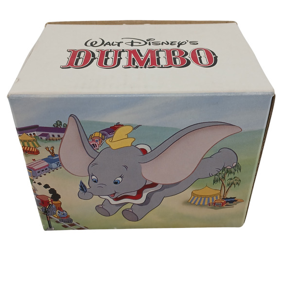 Vintage Dumbo Coffee Mug Walt Disney Classic Cup Timothy Q Mouse w/ Box - Picture 2 of 11